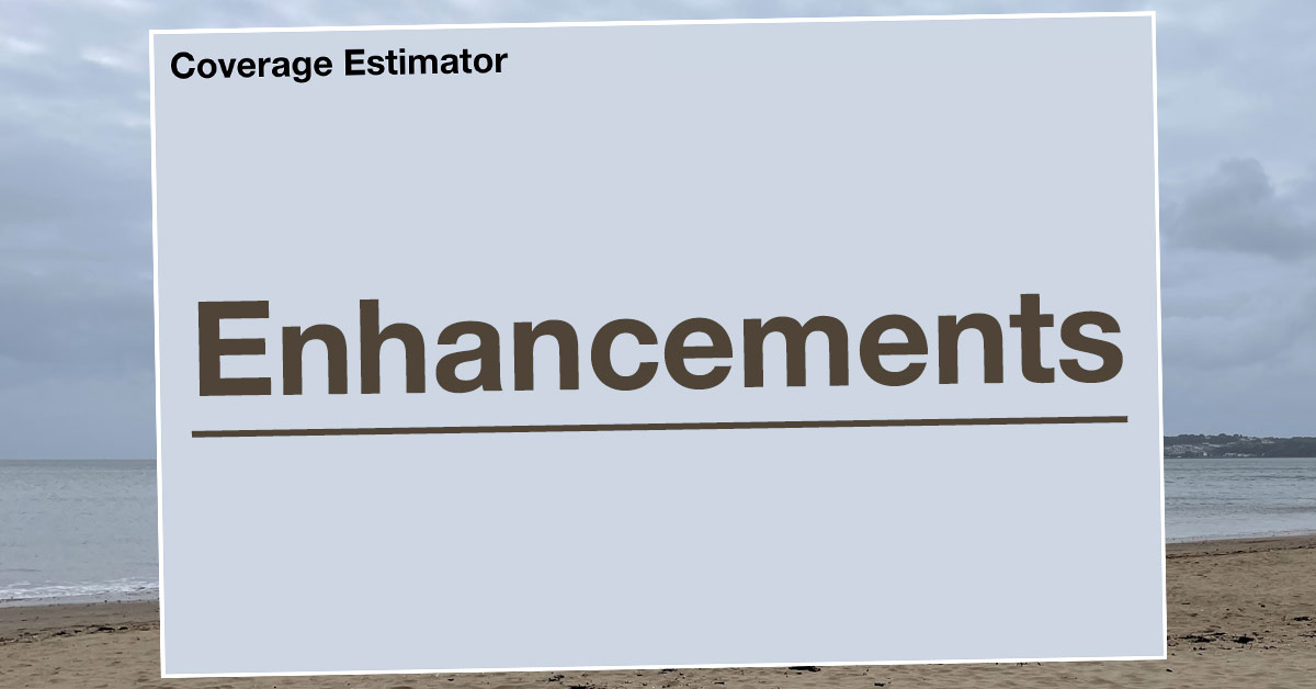 DNA Coverage tool enhancements