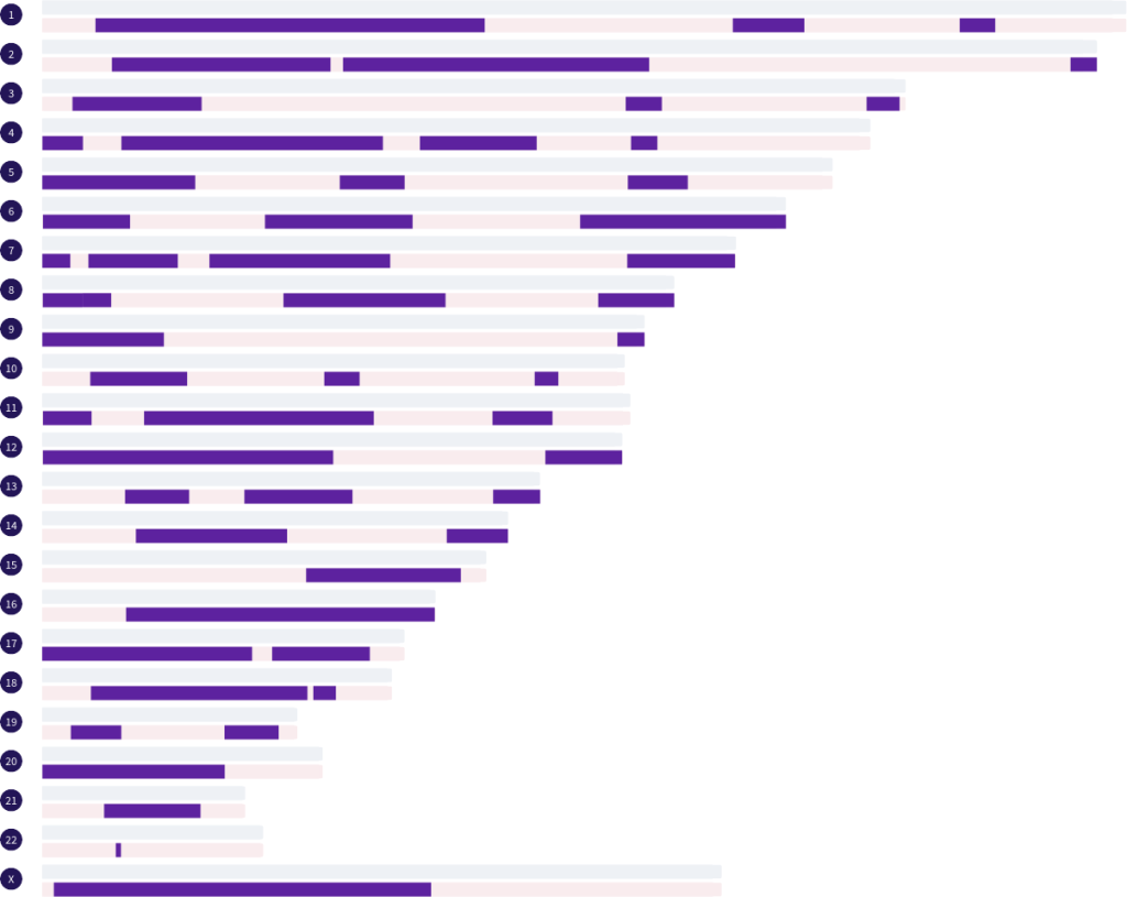 Segments for a 1953cM match